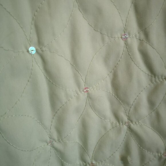 TanJay Ladies Mint Green Lightweight Fully Lined Quilted Jacket - Picture 5 of 12